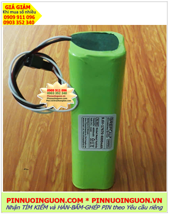 Pin sạc 9.6v-17670-4000mAh Nickel Metal Hydride, Pin sạc GREPOW 9.6v-17670-4000mAh chính hãng